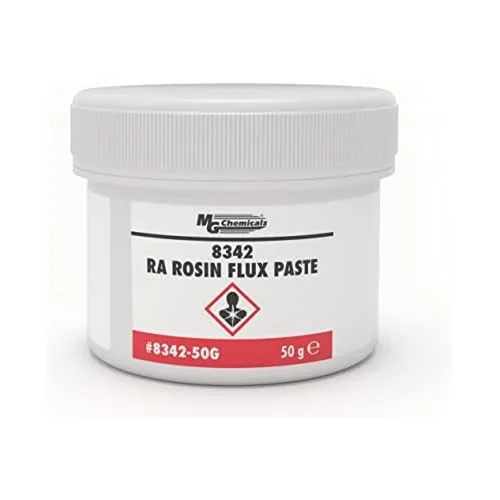 Vista 9 de MG Chemicals 8342-10ML RA Rosin Flux Paste, 0.3 oz Jeringa