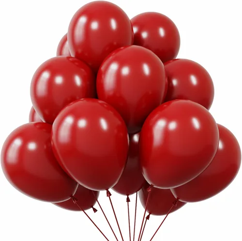Vista 21 de KBZVNAF Globos negros de látex para fiesta, paquete de 50 globos de helio negro mate de 12 pulgadas para decoración de bodas, graduaciones, baby