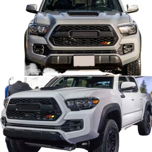 Vista 5 de Emblema de rejilla frontal tricolor compatible con Tacoma 4Runner