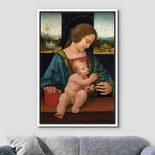 Vista 120 de wall26 Lienzo impreso para pared, diseño de Salomé y San Juan Bautista, por Solario, Historia del Renacimiento, ilustraciones de bellas artes, arte