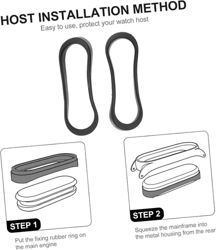 Vista 4 de HOMSFOU 2pcs Strap Miss Skin Elasticity Bracelet