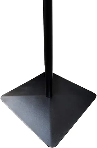 Vista 7 de Optima Scale Soporte de suelo universal para manos libres, dispensador de desinfectante de manos libres, fabricado en Estados Unidos