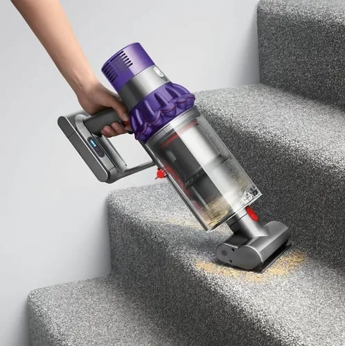 Vista 5 de Dyson V10 Animal + Aspiradora inalámbrica Púrpura/Hierro