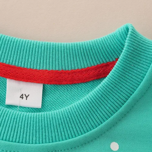 Vista 3 de Bumeex Sudadera con cuello redondo para niña de 2 a 7 años