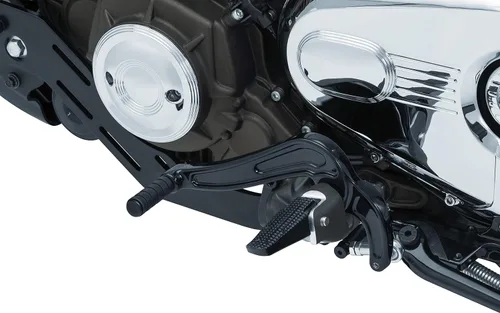 Vista 7 de Kuryakyn Control de pie de motocicleta 8965: controles medios para motocicletas Indian Scout 2015-19, negro