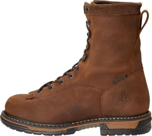 Vista 7 de Rocky Revestimiento de hierro para hombre, 8 pulgadas, LTT-M, Marrón