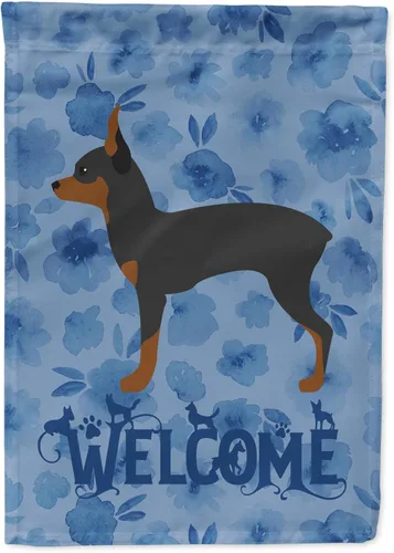 Vista 16 de Caroline's Treasures CK6175GF Affenpinscher - Bandera de bienvenida