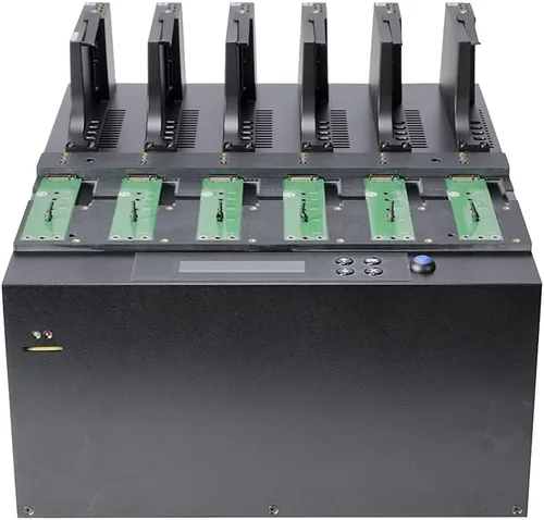 Vista 17 de Systor Duplicador M.2 SATA y M.2 NVMe de 1 a 1 - 9 GB/Min - SYSNVME-SF201