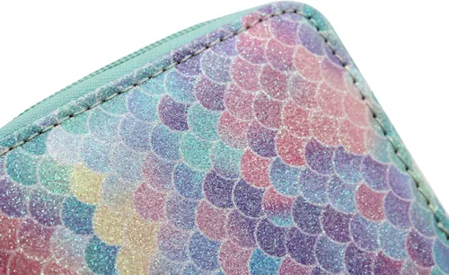 Vista 5 de Carteras cortas pequeñas para mujer, con cremallera para niñas y adolescentes