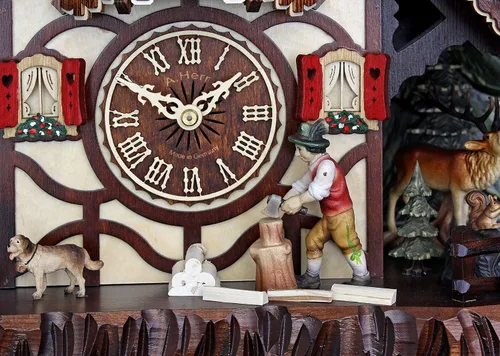 Vista 4 de Reloj de cuco - Hans el leñador