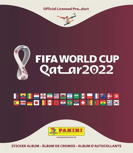 Vista 2 de PANINI World Cup Qatar 2022 - Colección completa de 670 calcomanías + álbum , blanco