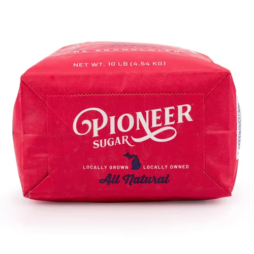Vista 2 de Pioneer Sugar Azúcar de remolacha granulada, bolsa de 10 lb