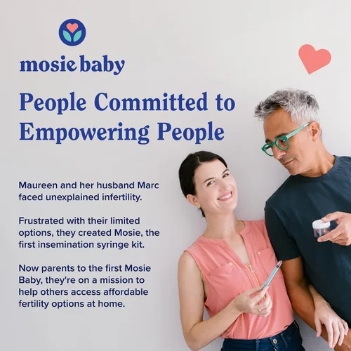 Vista 8 de Mosie Baby Kit de inseminación, primer kit aprobado por la FDA para uso doméstico con jeringas patentadas, 2 intentos para mujeres y familias