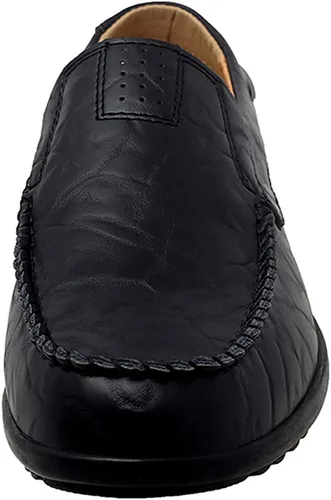 Vista 3 de Go Tour - Mocasines de piel para hombre