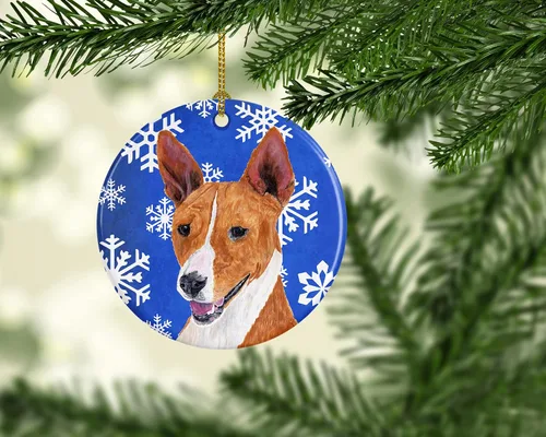 Vista 215 de Caroline's Treasures Cavalier Spaniel - Adorno de cerámica para colgar en el árbol de Navidad, para el hogar, Navidad, fiestas, regalo, 3 pulgadas
