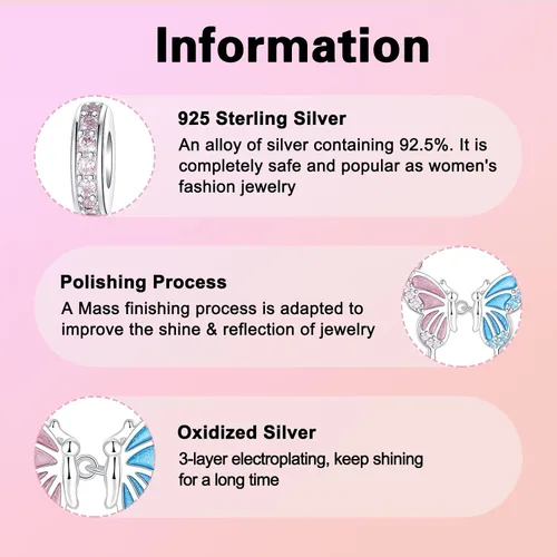 Vista 289 de Abalorios de plata de ley 925 con letras de la A ~ Z, para pulseras, collares, Día de San Valentín, Día de la Madre, joyería regalos para mujeres