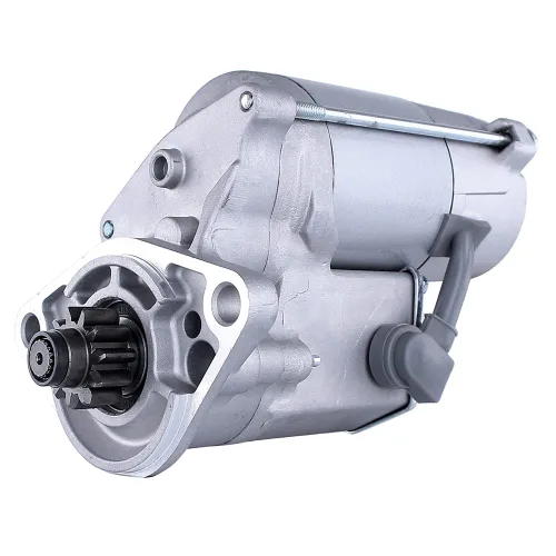 Vista 2 de RAREELECTRICAL Motor de arranque compatible con Mc35 G6035 Segadora delantera Tt45a Tt50a Tc48da Tc55da Tractor compacto diesel en sentido horario