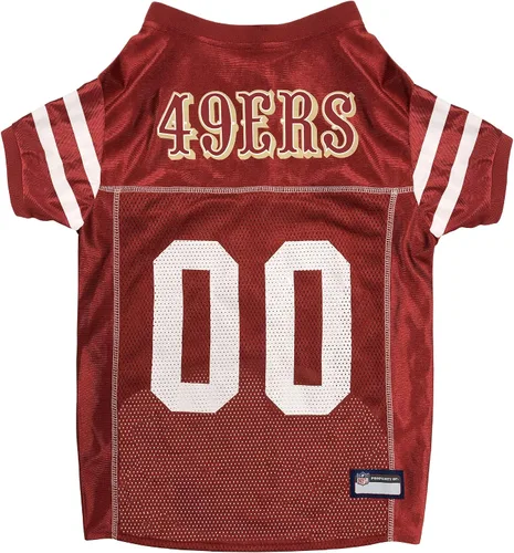 Vista 27 de Pets First NFL Arizona Cardinals Camiseta para Perro, Talla Extra Pequeña, Disfraz de Camiseta de Fútbol Americano para Mascota, Camiseta Deportiva