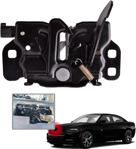 Vista 9 de Pestillo de capó compatible con Ford Mustang 2010-2014 Reemplazo de bloqueo de capó FO1234127 AR3Z16700A