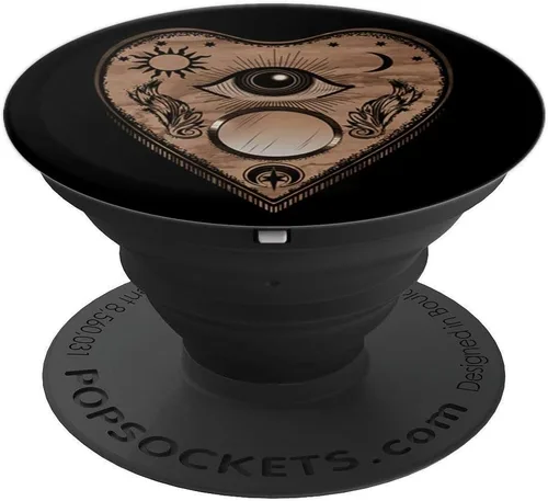 Vista 4 de Planchette Halloween Paranormal Spirit Board Gothic Horror PopSockets intercambiable PopGrip