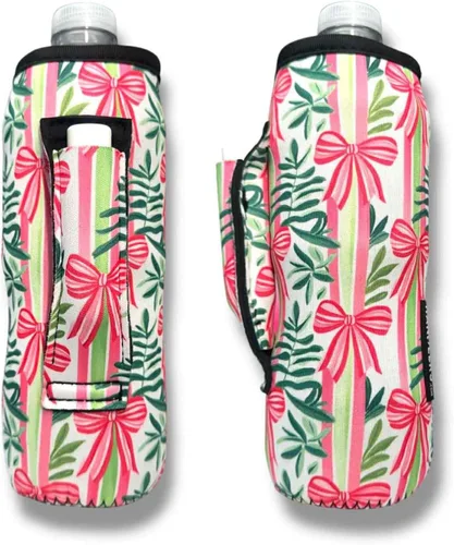 Vista 14 de Lit Handlers Funda de neopreno para botella de agua, soporte aislado para botella de agua de 16 a 24 onzas para caminar, correr y andar