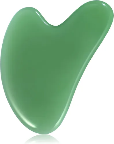 Vista 16 de rosenice Gua Sha - Herramientas faciales de guasha negra, piedra de jade Gua Sha para el cuidado de la piel facial, tensiones corporales faciales