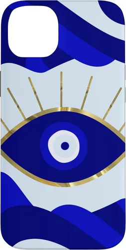 Vista 15 de Funda para iPhone 13 Pro Max Lava All Seeing Blue Evil Eye