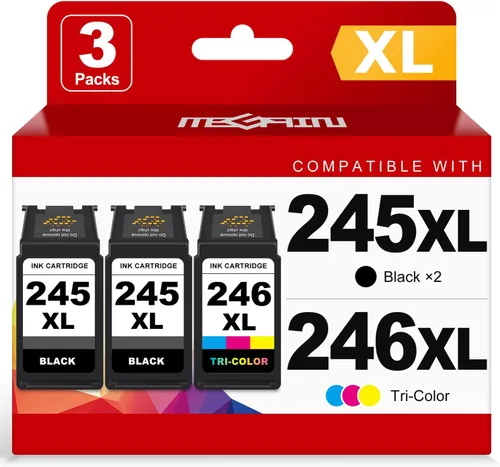 Vista 7 de Cartucho de tinta de repuesto 245XL 246XL para Canon 245 246 XL PG245 CL246 para Canon PIXMA MG2525 MG3022 MX490 TS202 TS3322 TR4520 TS302 TR4527