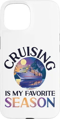 Vista 6 de iPhone 16 Cruise Ship Vacation Girl Cruising Is My Favorite Season Case