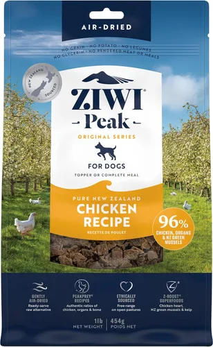 Vista 25 de ZIWI Peak - Alimento para perros secado al aire, carne de res, totalmente natural, alta proteína, sin granos, ingredientes limitados