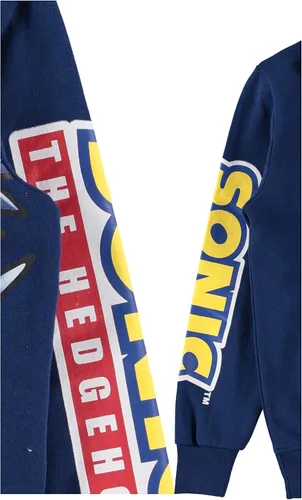 Vista 6 de Sudadera con capucha Sonic The Hedgehog para niños, con capucha de Sonic & Tails, tallas 4-20