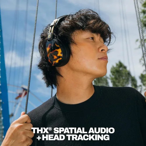 Vista 4 de Skullcandy Aviator 900 ANC - Auriculares inalámbricos con cancelación de ruido, Bluetooth, sobre la oreja, audio espacial THX con seguimiento
