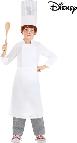 Vista 7 de Disney y Pixar Alfredo Linguini Ratatouille Disfraz infantil