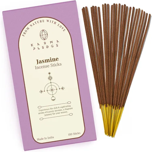 Vista 33 de Bakhoor - Varitas de incienso orgánicas sumergidas a mano, 100 varillas con hierbas naturales e ingredientes aromáticos, tiempo de combustión de 45