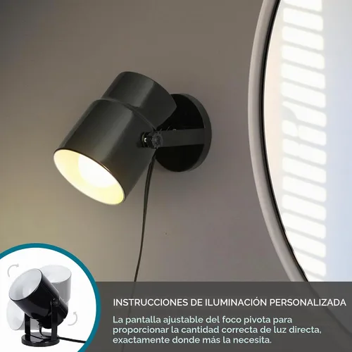 Vista 5 de Catalina Lighting 24291-000 - Lámpara de acento multiusos para escritorio o pared, para oficina, sala de estar, dormitorio o dormitorio, compatible