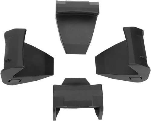 Vista 6 de Akozon Protector de llanta para cambiador de neumáticos, 4 unidades, protectores universales de mandíbula, cubiertas protectoras negras