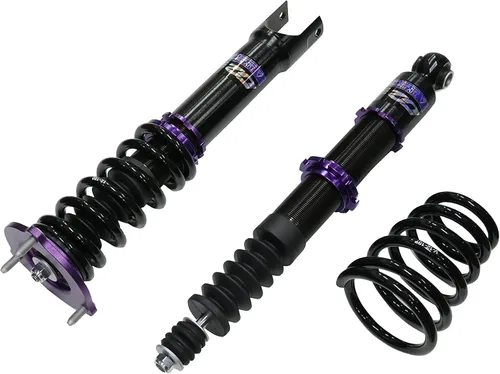 Vista 142 de Amortiguadores de Bobina D2 Racing RS Ajustables en 36 Maneras para Jaguar S-Type 2000-2008