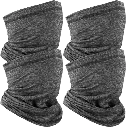 Vista 20 de Achiou Cooling Neck Gaiter Face Cover Scarf, UV Protection Mask for Men and Women,Soft Windproof, Hiking Cycling Running