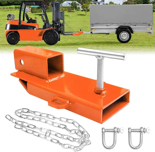 Vista 8 de EBESTTECH - Accesorio de enganche de remolque para montacargas, 1 unidad, accesorio de enganche de remolque de horquilla receptor de 2 pulgadas 1