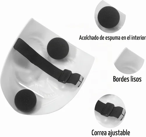 Vista 2 de Máscara de hacker V para vendetta máscara de Halloween Cosplay disfraz fiesta accesorios blanco