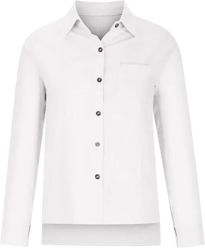Vista 179 de SMIDOW Camisa de algodón y lino con botones para mujer