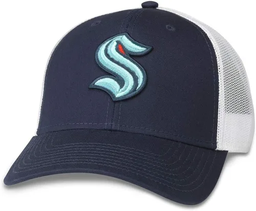 Vista 5 de AMERICAN NEEDLE Valin NHL - Gorra ajustable de béisbol con cierre de presión, colección Valin