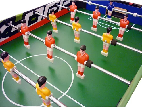 Vista 5 de Sport1 - Balón de fútbol con patas para interiores, tamaño mediano, 38.6 x 16.5 x 24.8 in, tarjeta de casa con 8 varillas pasantes, marcadores