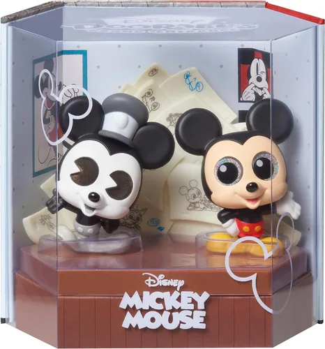 Vista 6 de Disney Doorables NUEVA Entrada Principal juego de 2 figuras coleccionables de Mickey Mouse de 3 pulgadas, juguetes oficialmente licenciados