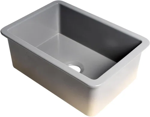 Vista 13 de ALFI brand ABF2718UD-BM - Fregadero de cocina, negro mate