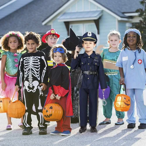 Vista 7 de Twister.CK Disfraz de policía para niños, disfraz de oficial de policía de Halloween
