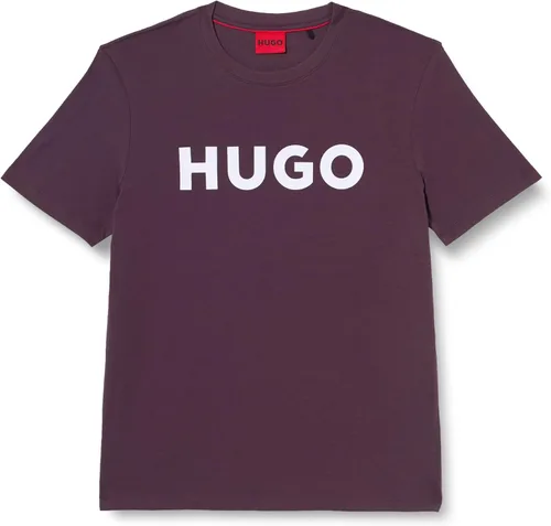 Vista 37 de Hugo Men's Print Logo Short Sleeve T-Shirt Blanco