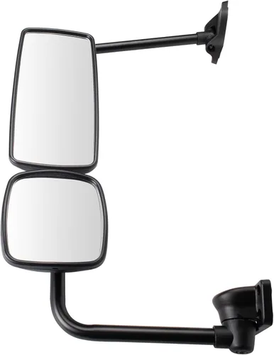 Vista 151 de TRQ Espejo plegable con calefacción eléctrica del lado del conductor con indicador de punto ciego pintura a juego negro liso compatible con Kia