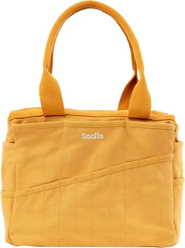 Vista 17 de Soolla Bolsa de estudio: organizador de almacenamiento de suministros de arte y bolsa de herramientas de cerámica, bolsa lavable, bolsa de hilo
