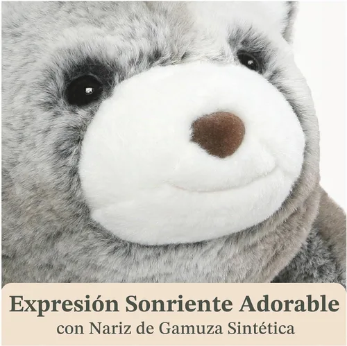 Vista 5 de GUND Snuffles - Oso de peluche clásico de 13 pulgadas para mayores de 0 Snuffles (gris marrón)